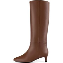 L37 - Bottes en cuir Easy To Achieve marron 36