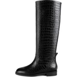 L37 - Bottes en cuir Count On Me noires 40