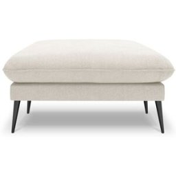 Milo Casa - Pouf Elio beige clair - 100x80x45 cm OS