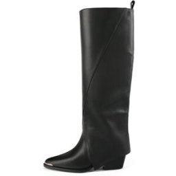 L37 - Bottes en cuir To Make It Right noires 40