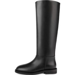 L37 - Bottes en cuir Simple Boots noires 41