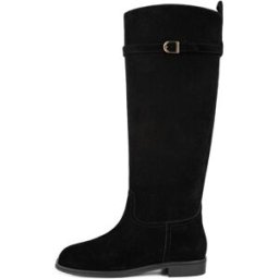 L37 - Bottes en cuir suède Searching For A Hero noires 36