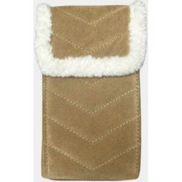 Sista Paris - Pochette meghan en cuir velvet tabac OS