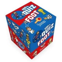 LAROUSSE JEUNESSE Le Quiz 100% Foot Coffret Carton Bleu Rouge 8x9x8,1cm Larousse