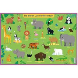 Tapis Éducatif Deltas Pour Enfants - Animaux Du Zoo
