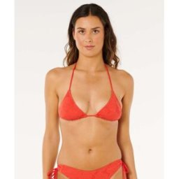 Rip Curl Haut de maillot de bain triangle coulissant Oasis Rouge L Female