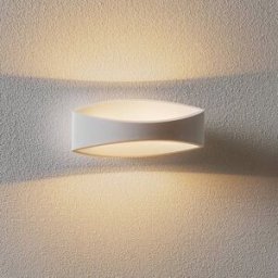 AILATI Applique murale LED Bridge, blanc, Salon / Salle à manger, Aluminium, Moderne, Applique Murale LED