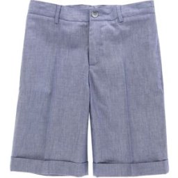 Hackett London - Bermuda en Toile de Coton bleu - 9A/15A T.9A