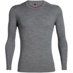 Sous vêtement technique ICEBREAKER Mens 260 Tech Ls Crewe (Gristone Heather) homme L