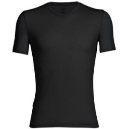 Sous vêtement ICEBREAKER Anatomica Ss V (black/monsoon) homme L