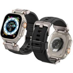 Bracelet Connecté Spigen Durapro Armor Compatible Apple Watch Noir