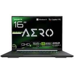 Gigabyte Aero X16 Wh Ordinateur Portable Gaming – 16“, 165hz Wqxga, Ryzen Ai 7 350, Nvidia Rtx 5070, 32go Ddr5 5200mhz, Ssd Gen4