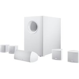 Canton Movie 95 Set D'enceintes 620 W Home Cinéma Blanc 5.1 Canaux 2-voies 200 W