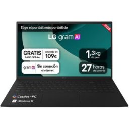 Pc Portable Lg Gram 15" 15z80t 16gb 512gb Amd Ryzen Ai 5 340