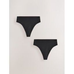 Next Pack de culottes menstruelles Invisible 2 Noir FR 40 (EU 38)