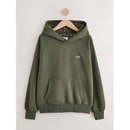 self. soi-même. Sweat à capuche vert S Petite (FR 38-40)