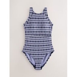 next Col montant Gainant Maillot de bain bleu FR 50 (EU 48)