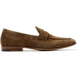 Pete Sorensen - Mocassins en Velours de Cuir Acapulco tabac 39