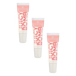 Gloss à Lèvres Juicy Bomb Shiny Lipgloss 101 Lovely Litchi – Lot de 3