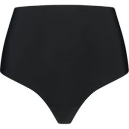 Nude Intimates - String taille haute Waist control noir XXL