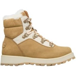 Roxy - Bottes après-ski fourrées - Bradie White Tan pour Femme en Cuir - Taille 6 US - Marron