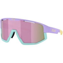 Bliz - Lunettes de soleil de sport - Fusion Matt Pastel Brown W Pink Multi - Bleu