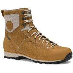 Dolomite - Bottes de randonnée hivernales imperméables en PrimaLoft® - M's 54 Warm Evo WP Golden Yellow en Cuir - Taille 44 - Marron