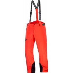 Salomon - Pantalon ski en PrimaLoft® - Brilliant Pant M Cherry Tomato - Taille XS - Rouge
