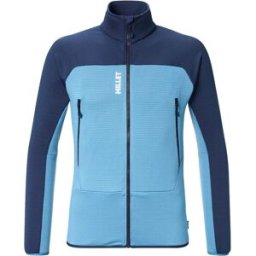 Millet - Polaire stretch respirante en Polartec® - Fusion Grid Jkt M Coronet Blue Saphir - Taille S - Bleu