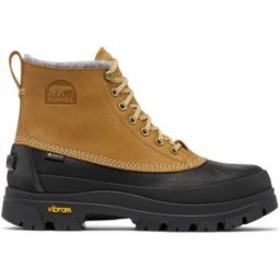 Sorel - Bottes chaudes et imperméables en GORE-TEX® - Daystorm Horizon GTX Caribou Buff Black pour Homme en Cuir - Taille 43 - Marron