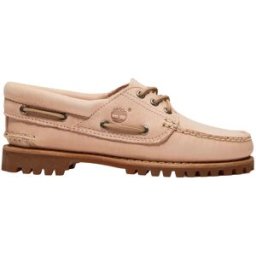 Timberland - Chaussures bateau - Timberland Authentic Boat Shoe W Light Pink Full Grain en Cuir - Taille 6,5 US - Rose