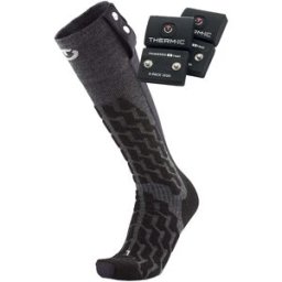 Therm-ic - Chaussettes chauffantes avec batteries - Set Heat Fusion Uni + S-700B - Taille 42-44 - Noir