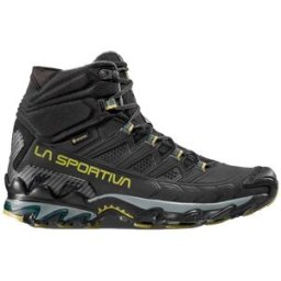 La Sportiva - Chaussures de randonnée en GORE-TEX® - Ultra Raptor II Mid Leather GTX Black/Cedar - Taille 46 - Noir