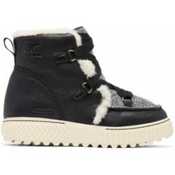 Sorel - Bottes de neige chaudes et résistantes - Ona Ave Alpine Boot WP W Black Chalk en Cuir - Taille 36 - Noir