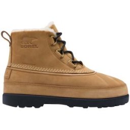Sorel - Bottes chaudes et imperméables - Ambler Fireside Chukka WP Caribou Buff Black pour Homme en Cuir - Taille 41 - Marron