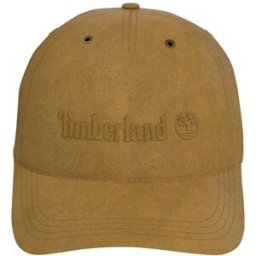 Timberland - Casquette en cuir - Leather Baseball Cap Wheat en Cuir - Marron