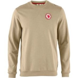 Fjall Raven - Sweat en coton organique - 1960 Logo Badge Sweater M Fossil en Coton - Taille L - Beige