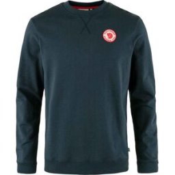 Fjall Raven - Sweat en coton organique - 1960 Logo Badge Sweater M Dark Navy en Coton - Taille M