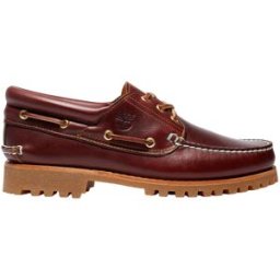 Timberland - Chaussures bateau - Timberland Authentic Boat Shoe Burgundy en Cuir - Taille 9 US - Bordeaux