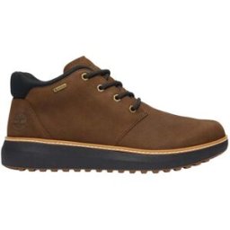 Timberland - Chaussures mi-hautes en GORE-TEX® - Hudson Road Mid Lace Up Gtx Chukka Boot Dark Brown Nubuck en Cuir - Taille 8,5 US - Marron