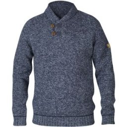 Fjall Raven - Pull en laine - Lada Sweater M Dark Navy en Laine - Taille L