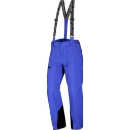 Salomon - Pantalon ski imperméable et en PrimaLoft® - Brilliant Pant M Clematis Blue - Taille M - Bleu