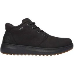 Timberland - Chaussures mi-hautes en GORE-TEX® - Hudson Road Mid Lace Up Gtx Chukka Boot Black Nubuck en Cuir - Taille 10,5 US - Noir