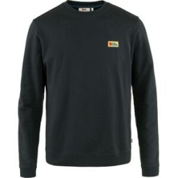 Fjall Raven - Sweat en coton organique - Vardag Sweater M Black en Coton - Taille XS - Noir