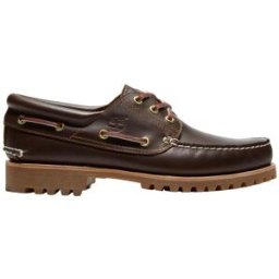 Timberland - Chaussures bateau - Timberland Authentic Boat Shoe Brown en Cuir - Taille 9 US - Marron