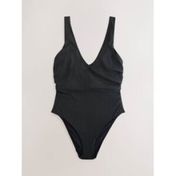 Next Maillot de bain gainant à armatures et décolleté plongeant DD-K Noir 105 I