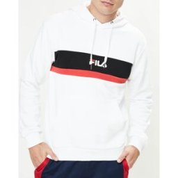 Fila - Sweat Radomir Hoody blanc/noir/rouge XS