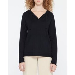 Yerse - Sweat 100% Laine Marylouise noir XS