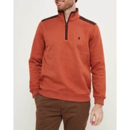 MCS - Sweat polaire orange S