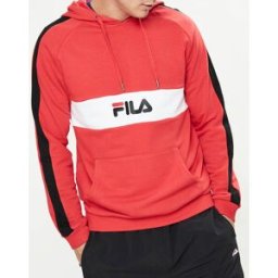 Fila - Sweat Jeremy rouge/noir S